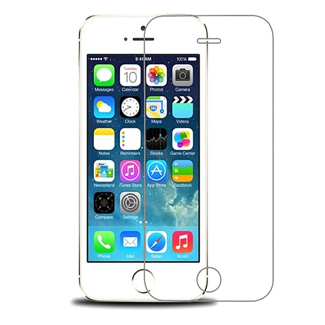  AppleScreen ProtectoriPhone SE / 5s High Definition (HD) Front Screen Protector 1 pc Tempered Glass