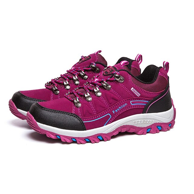  Feminino Conforto Flanelado Primavera Aventura Conforto Rasteiro Roxo Fúcsia