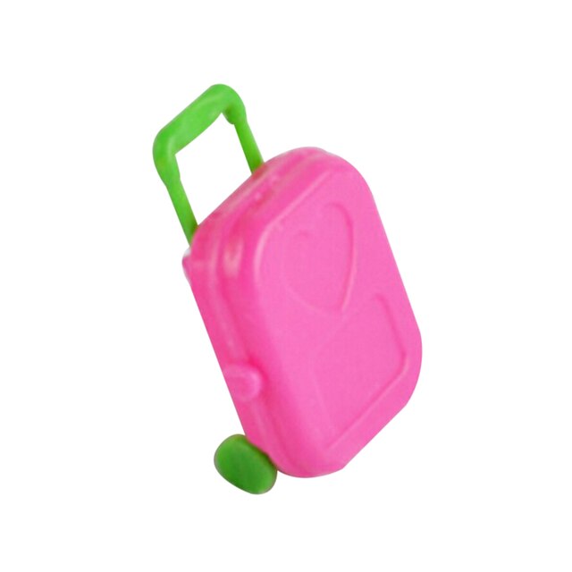  accessoires de princesse rêve valise trolley jouets maison conteneur de stockage de bagages jeu de simulation