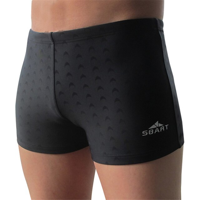  Homme Shorts de bain Boxers de natation Elasthanne Short de bain Respirable Natation Couleur Pleine