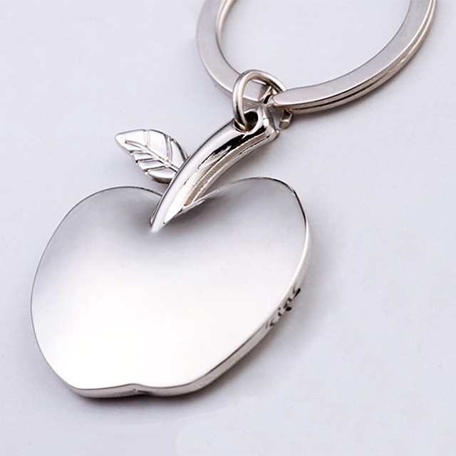  מחזיק מפתחות מחזיק מפתחות Apple מתכת מיוחד / איכות גבוהה חתיכות מתנות