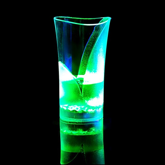  1 pezzo Bicchieri LED Acqua / Batteria <5 V