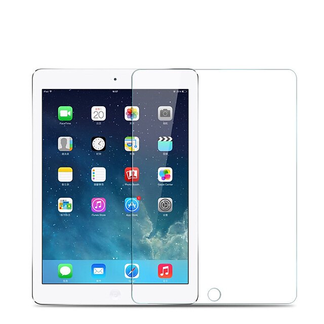  Hærdet Glas 9H hårdhed Skærmbeskyttelse Ridsnings-Sikker Anti-fingeraftrykScreen Protector ForApple iPad Air 2 iPad Air