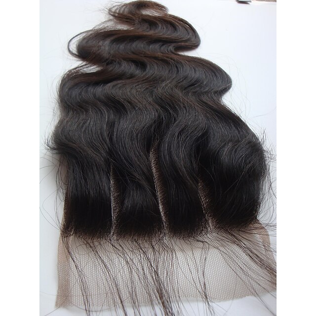  PANSY Splot włosów Ludzkich włosów rozszerzeniach Body wave Włosy naturalne Włosy brazylijskie Bielone Węzły Damskie Naturalna czerń