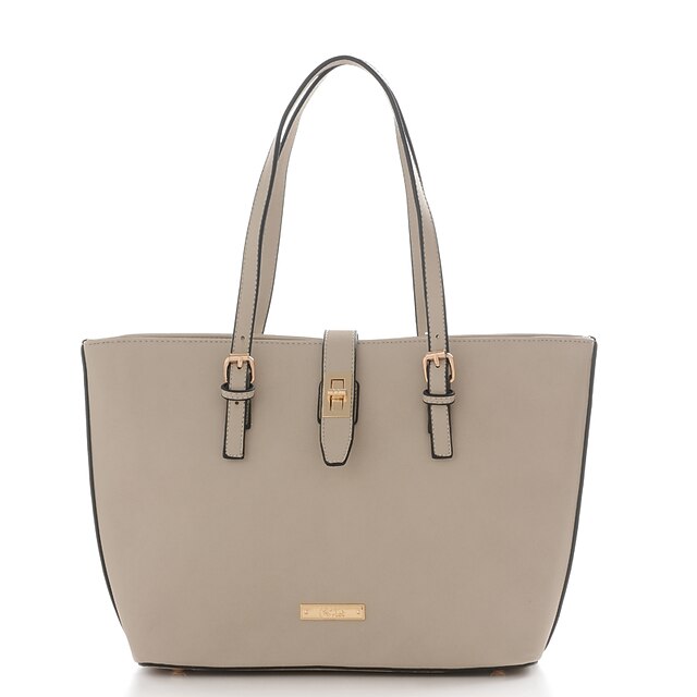  Damen Taschen PU Tragetasche für Veranstaltung / Fest Einkauf Formal Draussen Büro & Karriere Winter Frühling Sommer Herbst Schwarz Beige