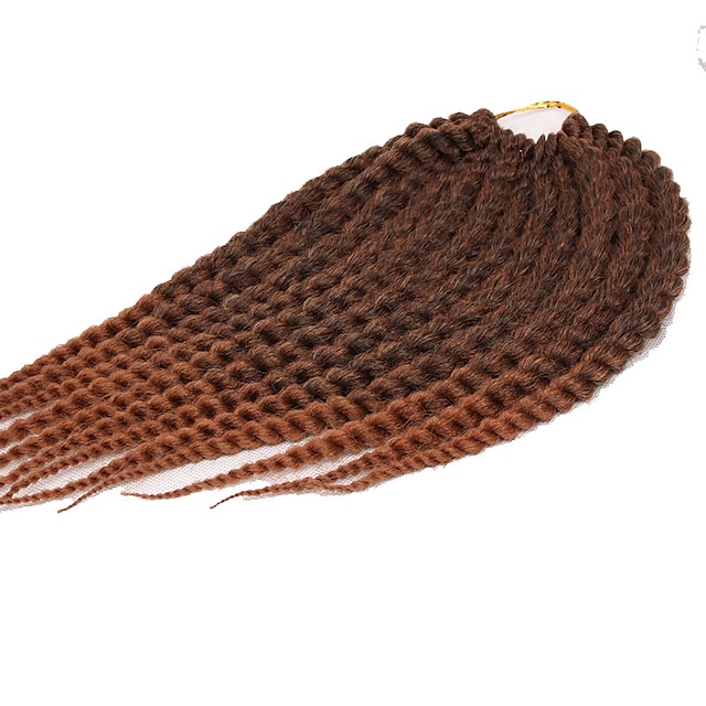  12 16 20 24 inch ombre havana mambo twist Kanekalon Braiding Hair Havana Mambo Twist Crochet