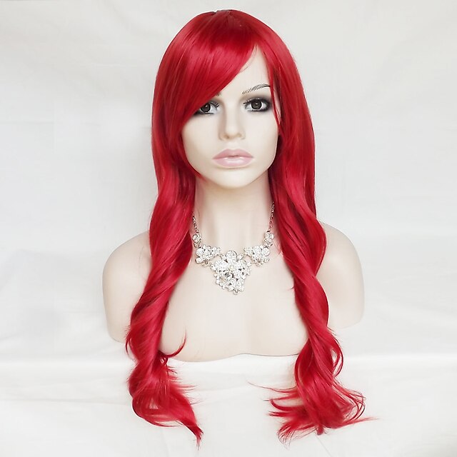  Synthetic Hair Wigs Body Wave Capless Cosplay Wig
