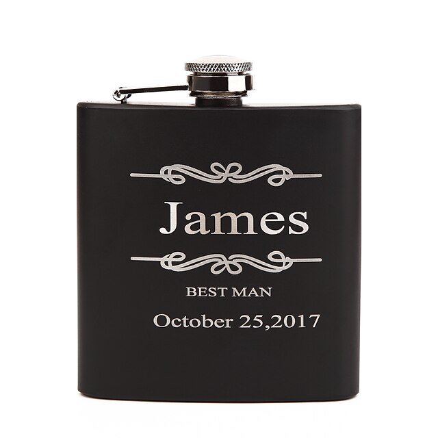  Personalized Stainless Steel Barware & Flasks / Hip Flasks Bride / Groom / Bridesmaid Wedding / Birthday / Valentine