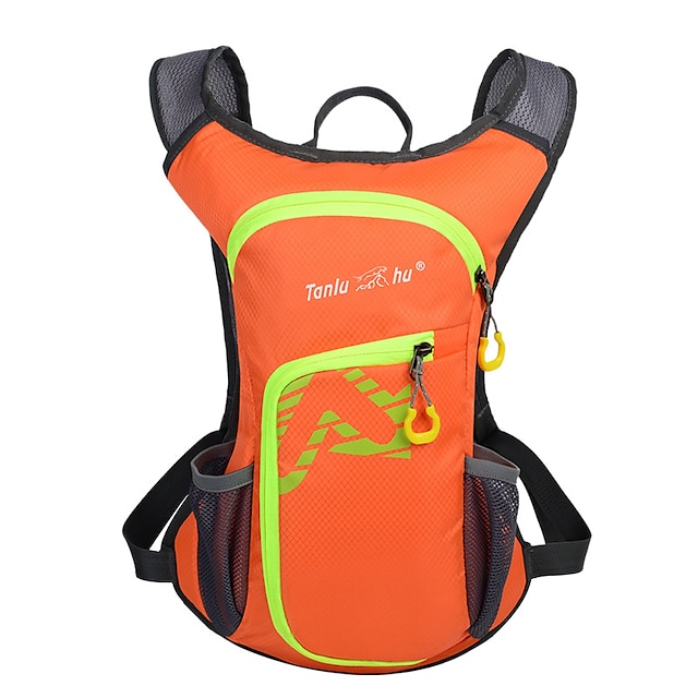  Backpack 12L - Vedenkestävä Käytettävä Ulko- Retkeily ja vaellus Nylon Oranssi Rubiini Purppura