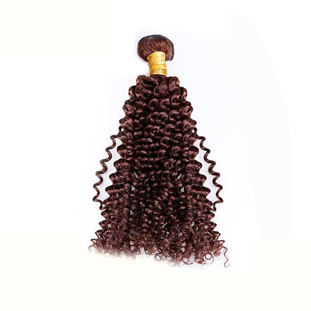  Cheveux Brésiliens Classique Kinky Curly Cheveux Vierges Naturel Tissages de cheveux humains Tissages de cheveux humains Extensions de cheveux Naturel humains / 10A / Très Frisé