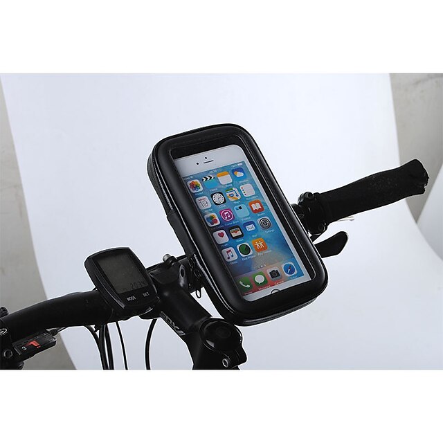  טלפון נייד תיק 4.2 אִינְטשׁ מסך מגע עמיד למים רכיבת אופניים ל iPhone 5/5S טלפונים בגודל דומה רכיבה על אופניים / אופנייים