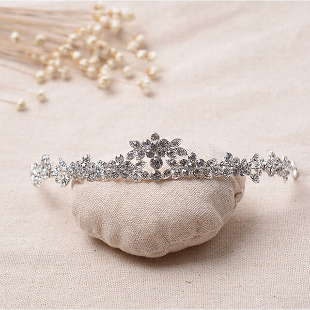  rhinestone legering tiaras headpiece elegant klassisk feminin stil