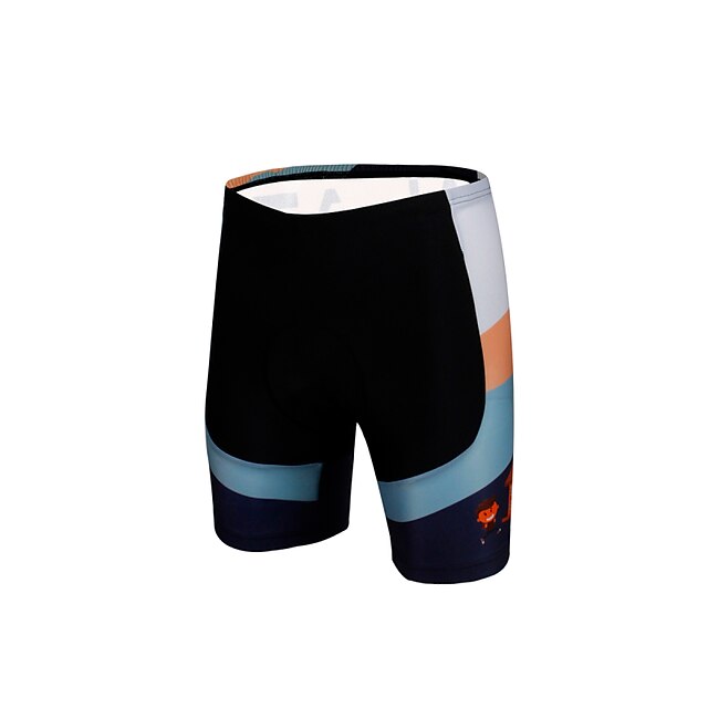  ILPALADINO Herr Unisex Vadderade cykelbyxor Lycra Cykel Shorts Underdelar Vindtät Andningsfunktion 3D Tablett sporter Djur Kläder Cykelkläder / Snabb tork / Anatomisk design / Begränsar bakterier