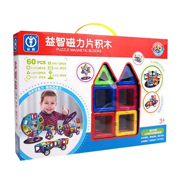  Blocos de Construir Brinquedo Educativo Conjunto de construção de brinquedos Crianças Adulto Para Meninos Para Meninas 60 pcs