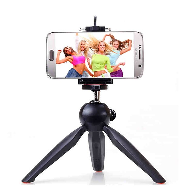  yunteng 228 stativ selfie tyčinky se svorkou pro telefon a fotoaparát
