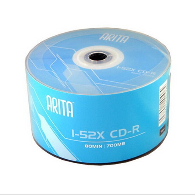  Arita cd-r 52x 50stk 700MB blank cd