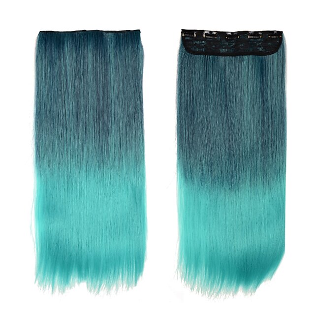  Synthetic Hair Hair Extension Straight Classic Clip In Daily High Quality