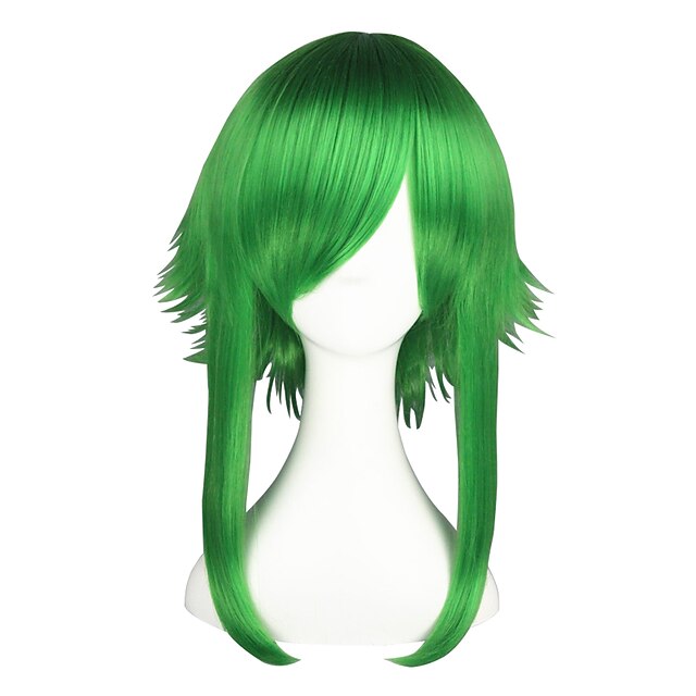 Vocaloid Gumi Cosplay Wigs Men's Women's 22 inch Heat Resistant Fiber Anime Wig