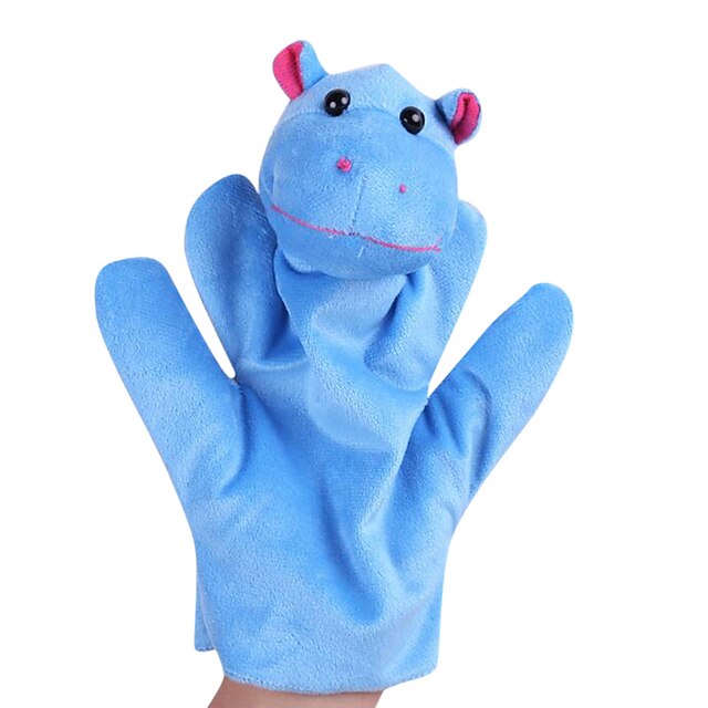  Finger Puppets Puppets Hand Puppet Hand Puppets Dinosaur Cute Animals Lovely Novelty Large Size Textile Plush Imaginative Play, Stocking, Great Birthday Gifts Party Favor Supplies Girls' Kid's