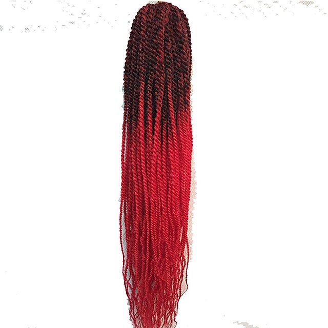  22inch crochet senegalese twist hair extensions senegalese braids hair havana mambo twist crochet ombre color