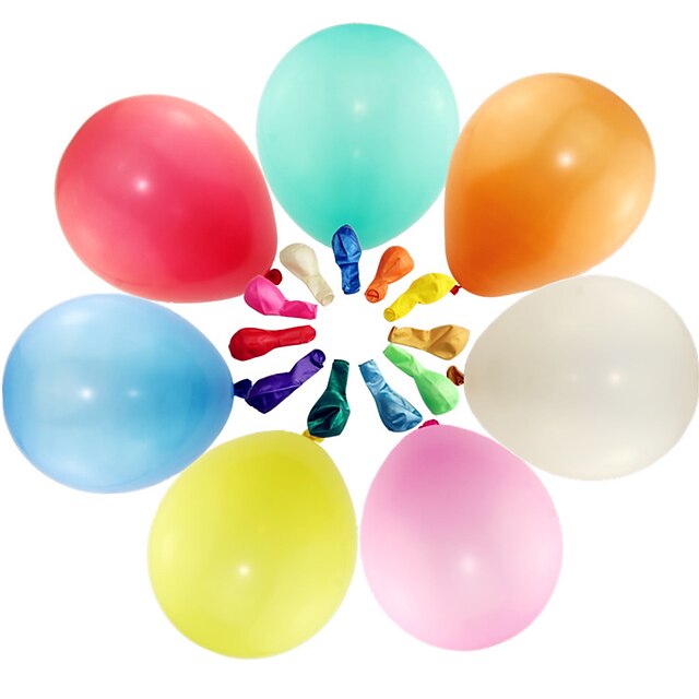  Воздушные шары Для вечеринок Надувной Толстые Жемчужное покрытие Ластик Назначение Взрослые Мальчики Девочки День рождения