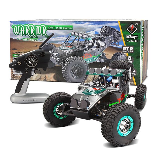 RC Car WLtoys K949 2ch 2.4G Buggy (Off-road) 1:10 Brush Electric 30 km/h