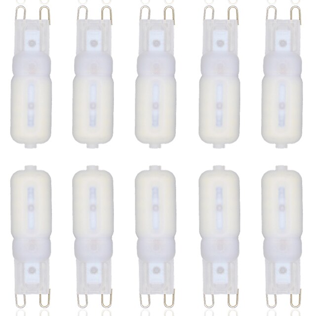  ywxlight® 10pcs g9 5w 400-500lm οδήγησε 22-LED φώτα 2835smd dimmable οδήγησε λαμπτήρα λαμπτήρα φως λαμπτήρα ac 220-240v ac 110-130v