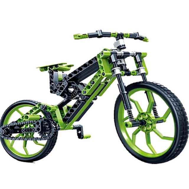  Byggeklodser Pædagogisk legetøj Cykel Originale ABS Legetøj Gave 1 pcs