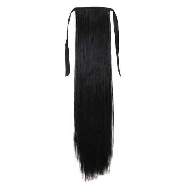  Clip In Ponytails Synthetic Hair Hair Piece Hair Extension Straight