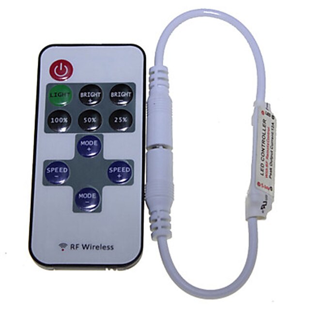  SENCART 1pç 12-24 V Sensor infravermelho / Regulável Interruptor Remoto Plástico / ABS 72 W