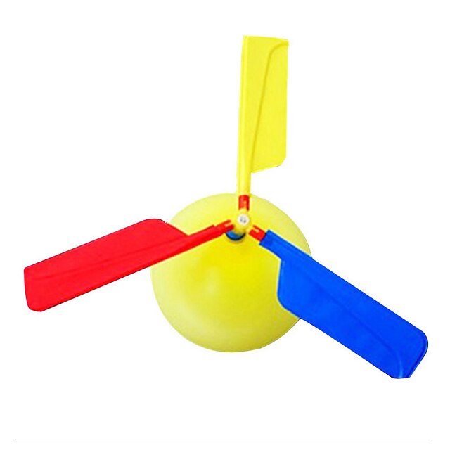  Gadget Voador Bolas Balões Helicóptero Aeronave Helicóptero Festa Inflável Plástico Brinquedos Dom