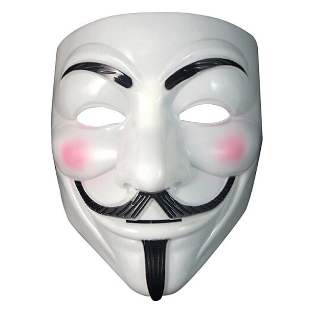 АКЦИЯ V для вендетты партии Cosplay маскарад маски Гая Фокса анонимной костюмированный взрослый костюм аксессуар Хэллоуин