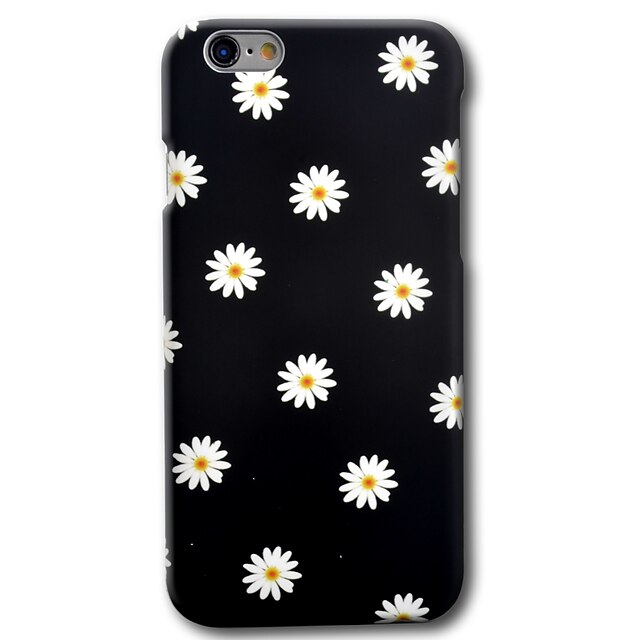  Capinha Para Apple iPhone 8 Plus / iPhone 8 / iPhone 6s Plus Estampada Capa traseira Flor Rígida PC