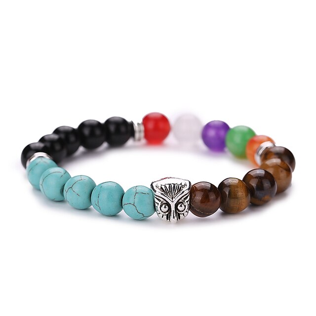  New Arrival Natural Colorful Tourmaline Beads Bracelet  #YMGS1020