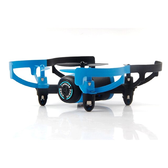  RC Drone JINXINGDA 512V 4 Kanaler 6 Akse 2.4G Med 0.3MP HD-kamera Fjernstyrt quadkopter Hodeløs Modus / Flyvning Med 360 Graders Flipp / Med kamera Fjernkontroll / Kamera / 1 Batteri Til Drone