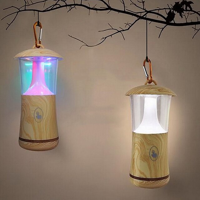  Creative Wood Outdoor Portable USB Night Light (Color-Changeable)