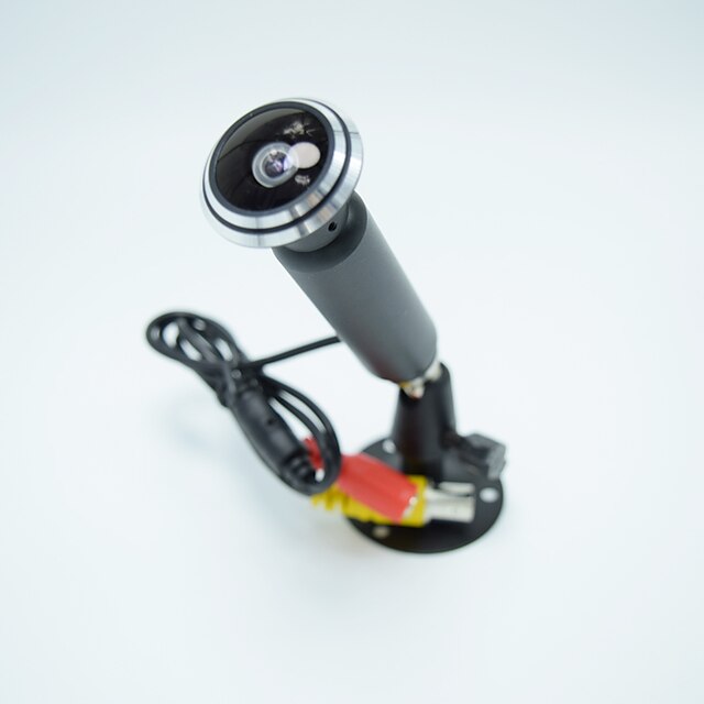  caméra de sécurité couleur ccd 700TVL mini caméra 1,78mm fisheye objectif grand angle de cctv intérieure