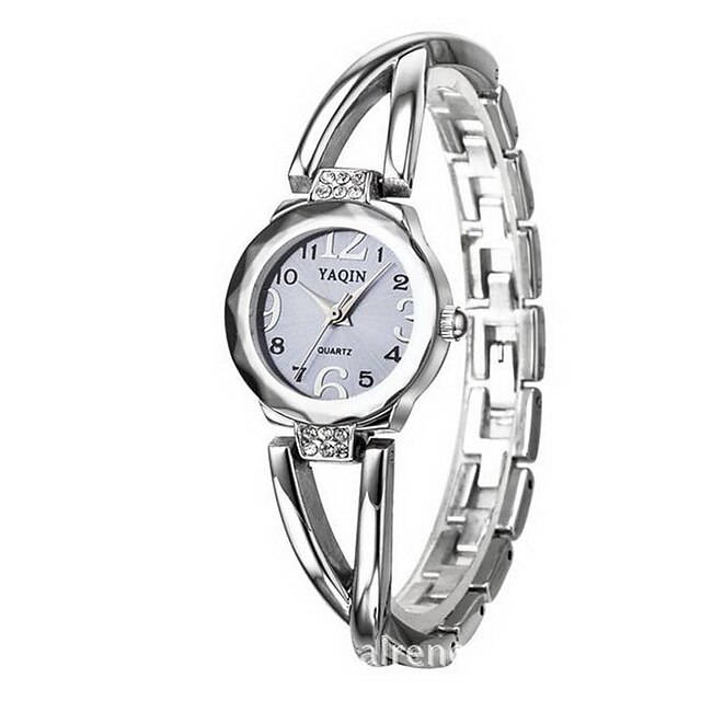  Women's Bracelet Watch Quartz Japanese Quartz Silver / Gold Casual Watch Analog Black Blue Pink