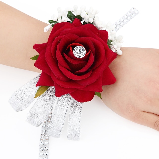  Wedding Flowers Bouquets / Wrist Corsages / Others Wedding / Party / Evening Material / Satin 0-20cm Christmas