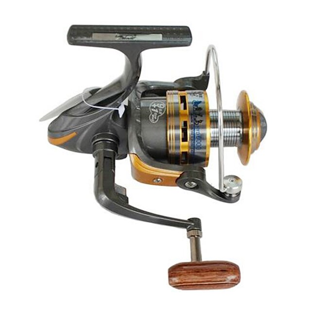  Spinning Reels 5.2/1 9 Ball Bearings Exchangable Bait Casting General Fishing-HYD6000