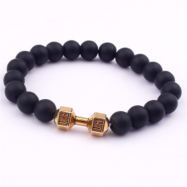  Fashion Alloy Bead Bracelet Women Men Strand Bracelets Wedding / Party / Daily / Casual / Sports 1pc Christmas Gifts