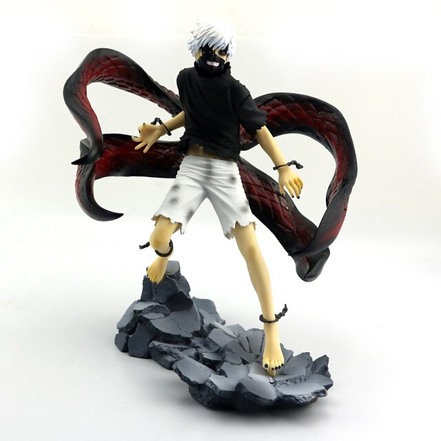  Anime Čísla akce Inspirovaný Tokyo Ghoul Ken Kaneki PVC 22.5 cm CM Stavebnice Doll Toy / postava / postava