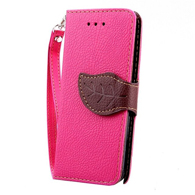  Capinha Para Outro / Nokia Carteira / Porta-Cartão / Com Suporte Capa Proteção Completa Sólido Rígida PU Leather