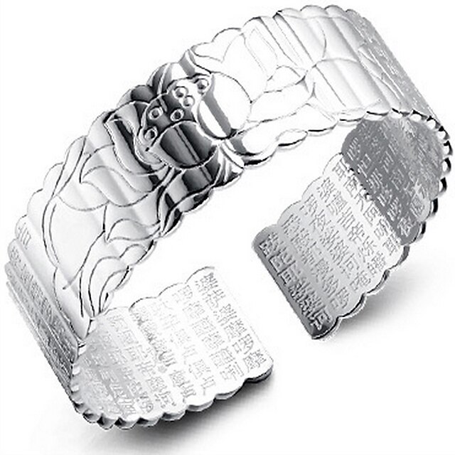  Damen Manschetten-Armbänder Modisch Armbänder Schmuck Silber Für