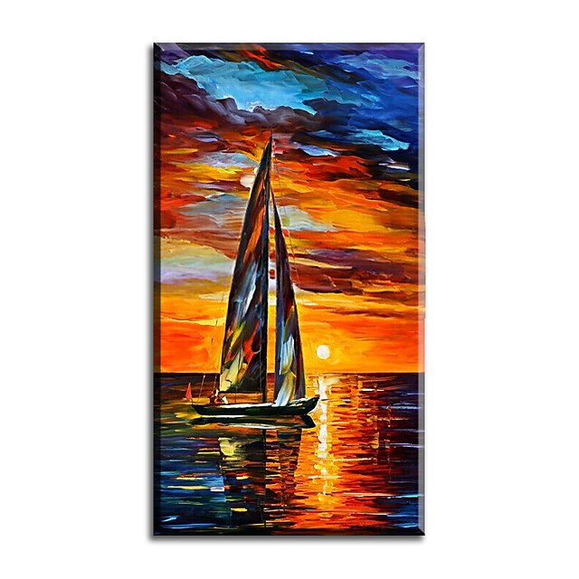 100%Handpainted Modern Hang Art Beautiful Scenery Oil Painting For Home Decor Abstractive Hang Picture
