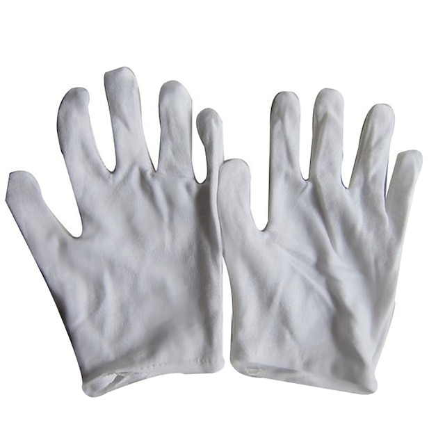  dikke witte katoenen witte handschoenen bestuurder etiquette sieraden bescherming werkhandschoenen