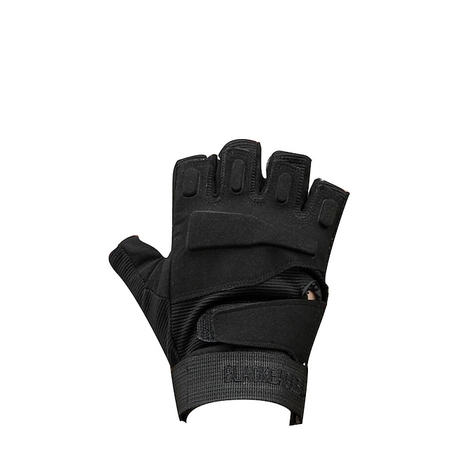  Fietshandschoenen Bergracen Tactisch Ademend Anti-slip Zweetafvoerend Halve vinger Activiteit/Sport Handschoenen Zwart Bruin Leger Groen voor Volwassenen Motorsport