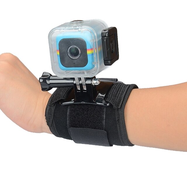 Stropper Håndleddsrem Vanntett beholder Etui Vanntett 2 pcs Til Action-kamera Polaroid Cube Universell polykarbonat Nylon