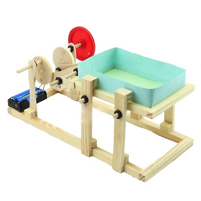  צעצוע חינוכי ערכות לבניית מודלים פטיפון מכונה רמה מקצועית עשה זאת בעצמך חשמלי עץ בנים בנות צעצועים מתנות 1 pcs