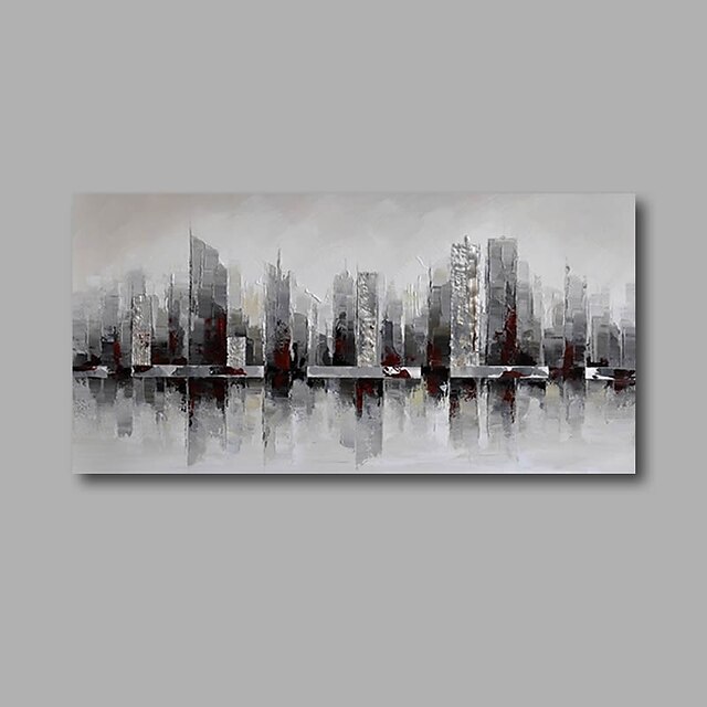  Oil Painting Hand Painted - Landscape Modern Canvas
